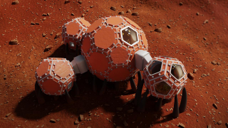 3D打印的火星栖息地