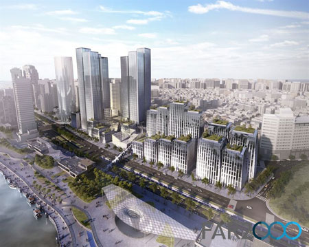 福斯特等设计的上海外滩国际金融中心初现雏形