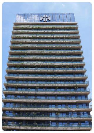 绍兴建了全省第一座“垂直森林”大楼