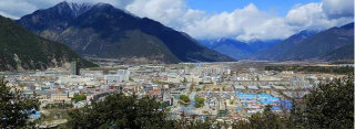 西藏自治区城镇面貌发生了巨大变化