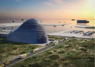 荷兰设计公司打造Sun Rock绿色建筑 全楼覆盖太阳能电池板